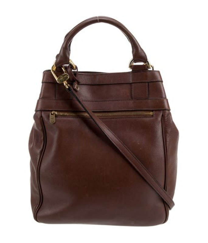 Delvaux Leather Shoulder Bag Vintage