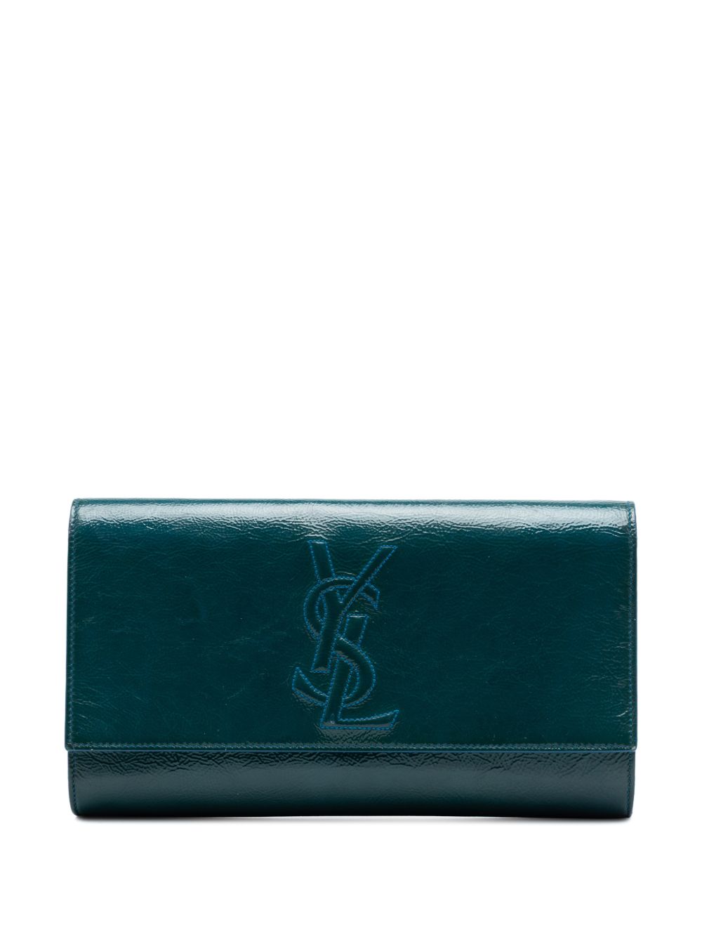 2000-2012 Large Textured Patent Belle De Jour clutch bag