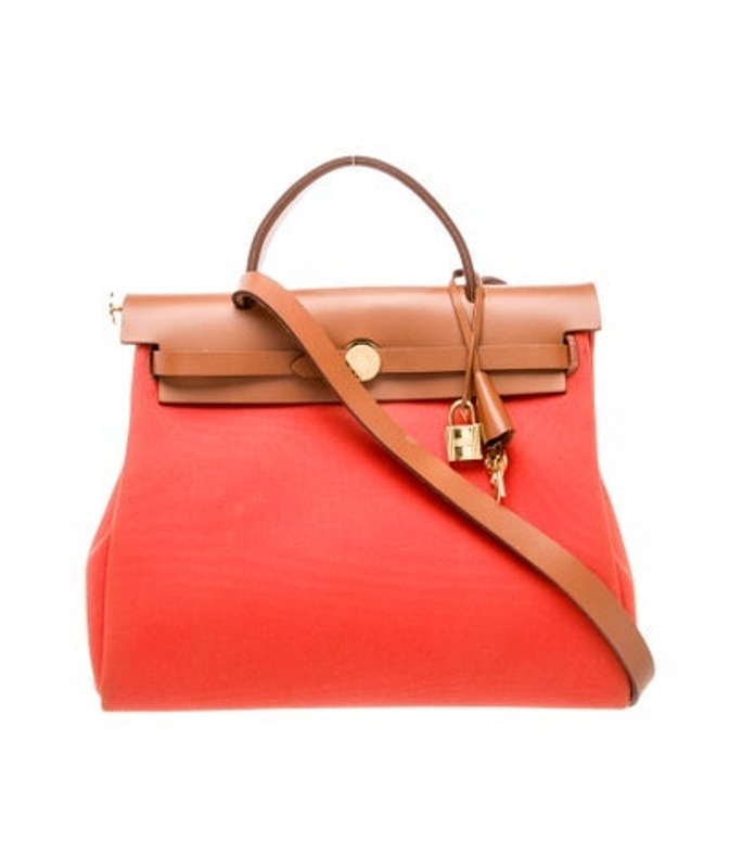 Hermes 2023 Toile Militaire Herbag Zip 31