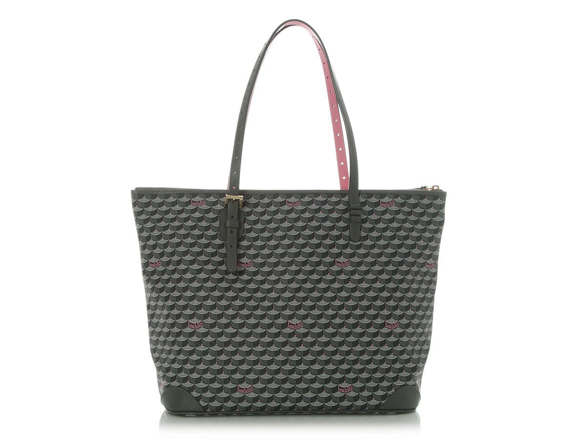 Faure Le Page Fauré Le Page Gray and Pink Cloud 7 Daily Battle Zip 35 Tote