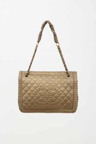 Leather Istanbul Accordion Flap Bag