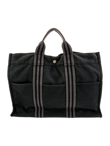 Hermes Toile Fourre-Tout MM