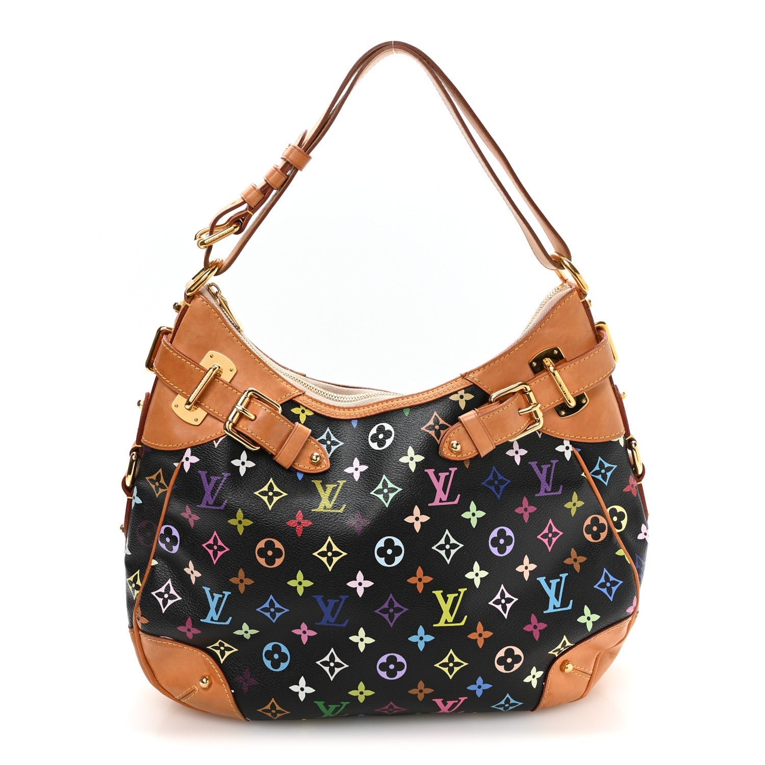 Louis Vuitton Monogram Multicolor Greta Black