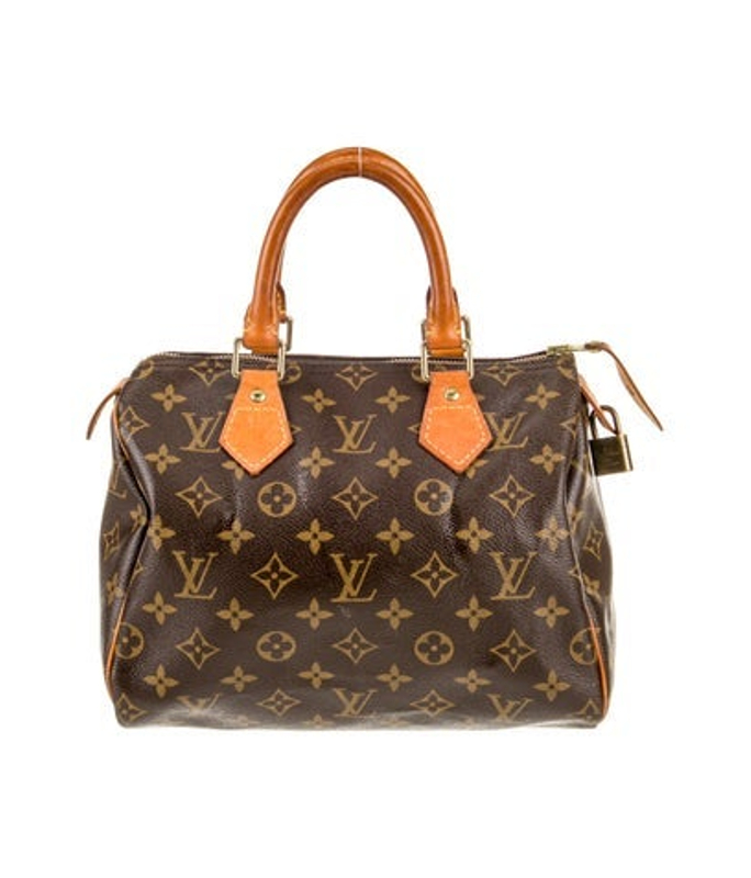 Louis Vuitton Vuitton Lv Monogram Speedy 25
