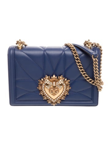 Faux Pearl Devotion Quilted Bag Medium