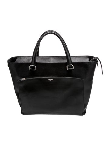 Tumi Leather Shoulder Bag