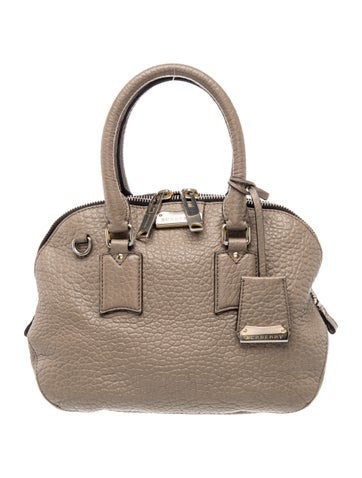 Leather Top Handle Bag