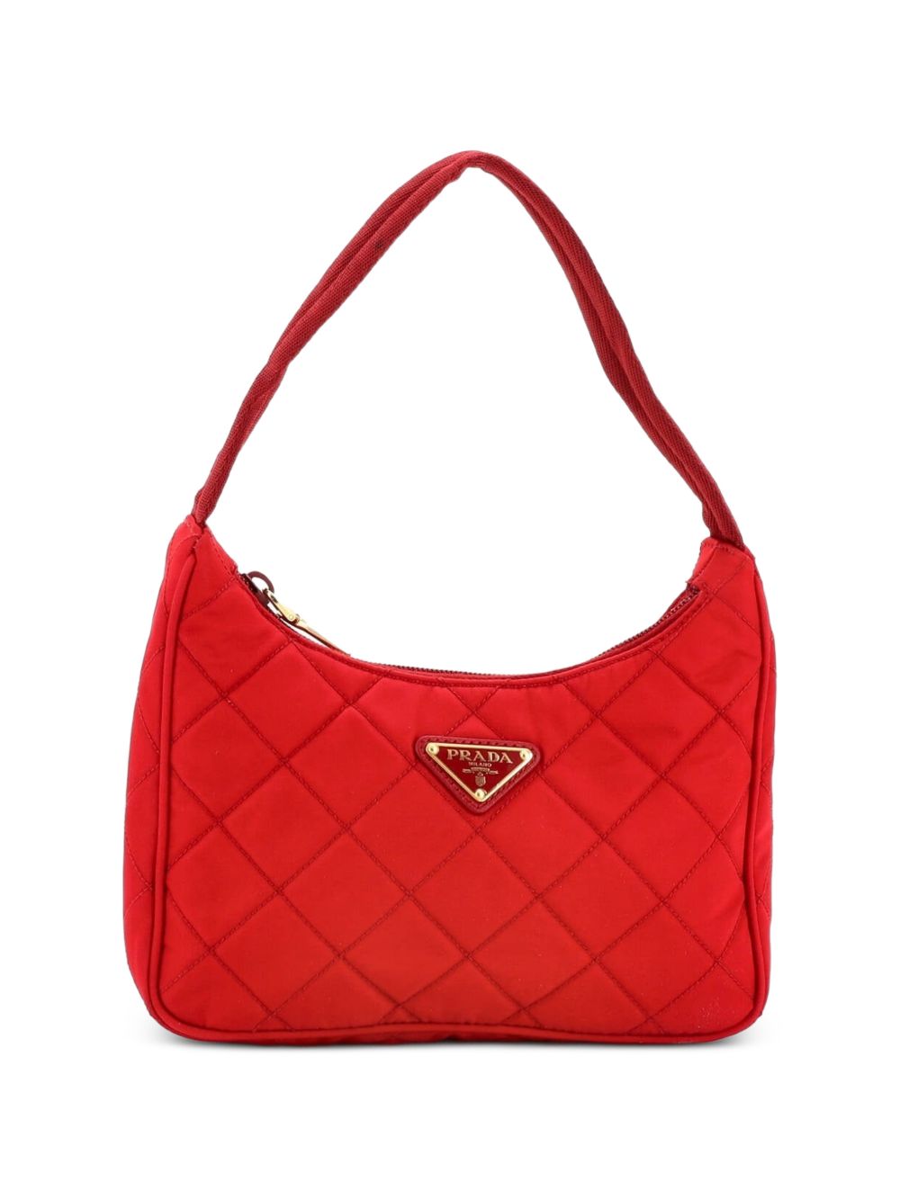 Quilted Tessuto Mini hobo bag