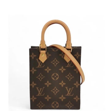 Coated Canvas Sac Plat Petit