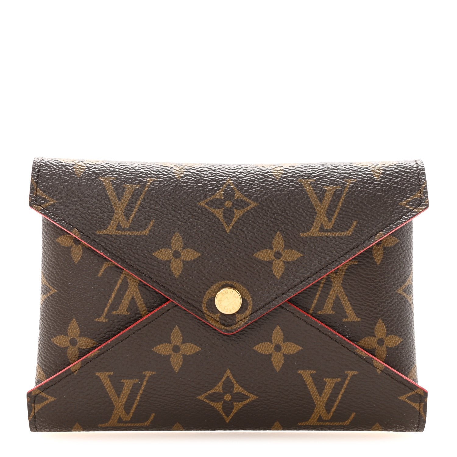 Louis Vuitton Monogram Medium Kirigami Pochette Insert Coquelicot