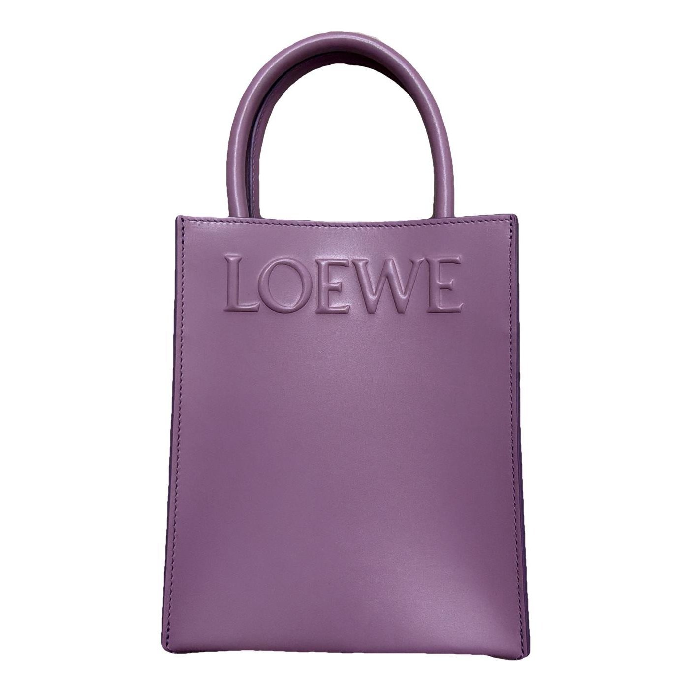 A5 leather crossbody bag