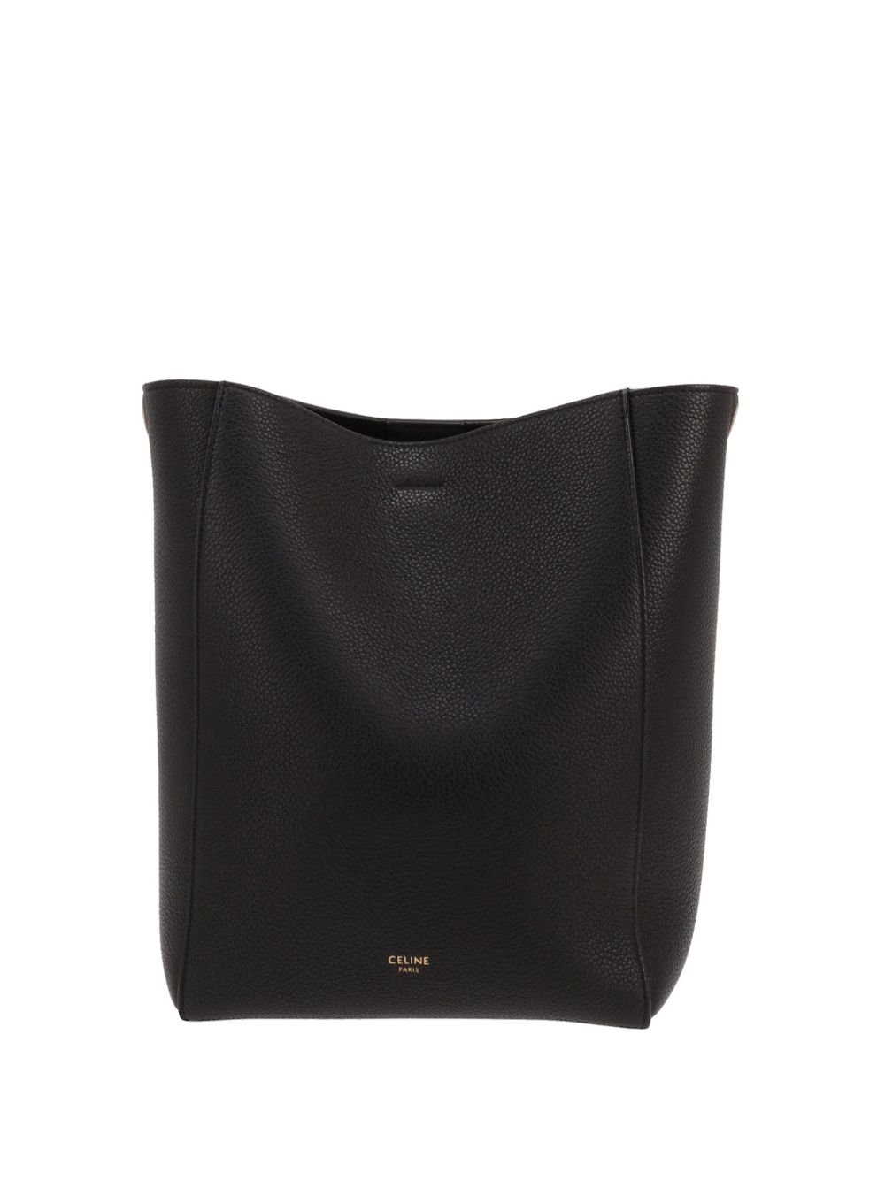 Sac Sangle grained leather handbag