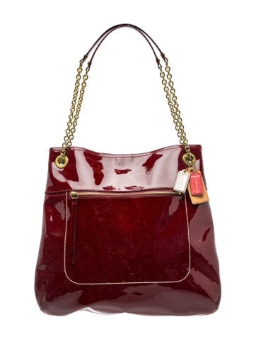 Patent Leather Shoulder Bag
