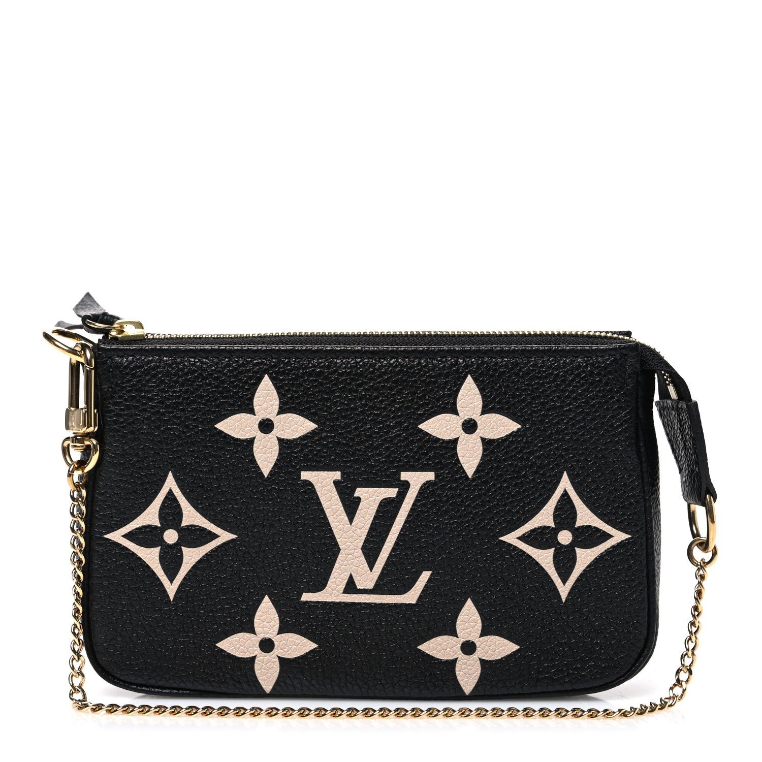 Louis Vuitton Empreinte Monogram Giant Mini Pochette Accessories Black