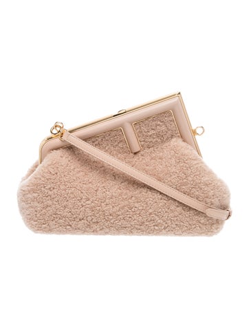 Shearling Crossbody Bag