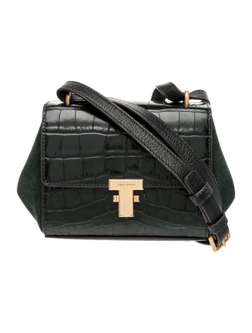 Tory Burch Embossed Leather Crossbody Bag