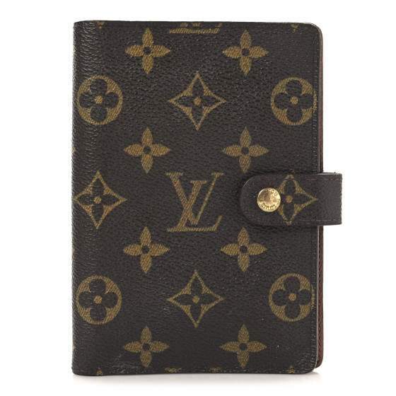 Louis Vuitton Monogram Small Ring Agenda Cover