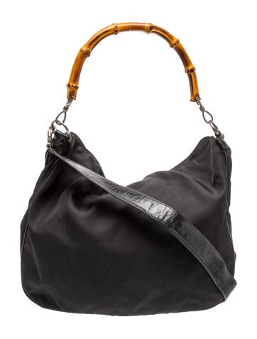Bamboo Shoulder Bag Vintage