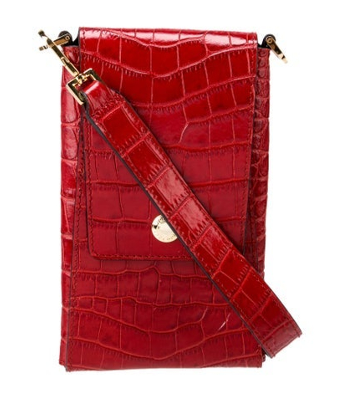 Tom Ford Ford Crocodile Messenger Bag