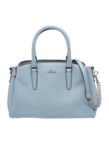 Leather Top Handle Bag