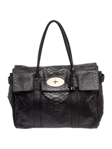 Mulberry Snakeskin Shoulder Bag