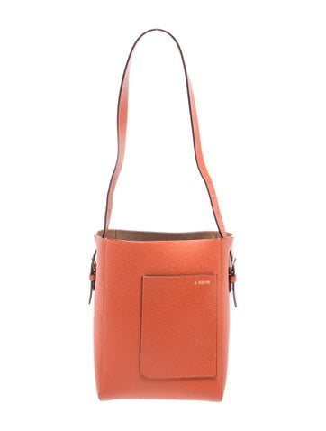 Leather Bucket Bag