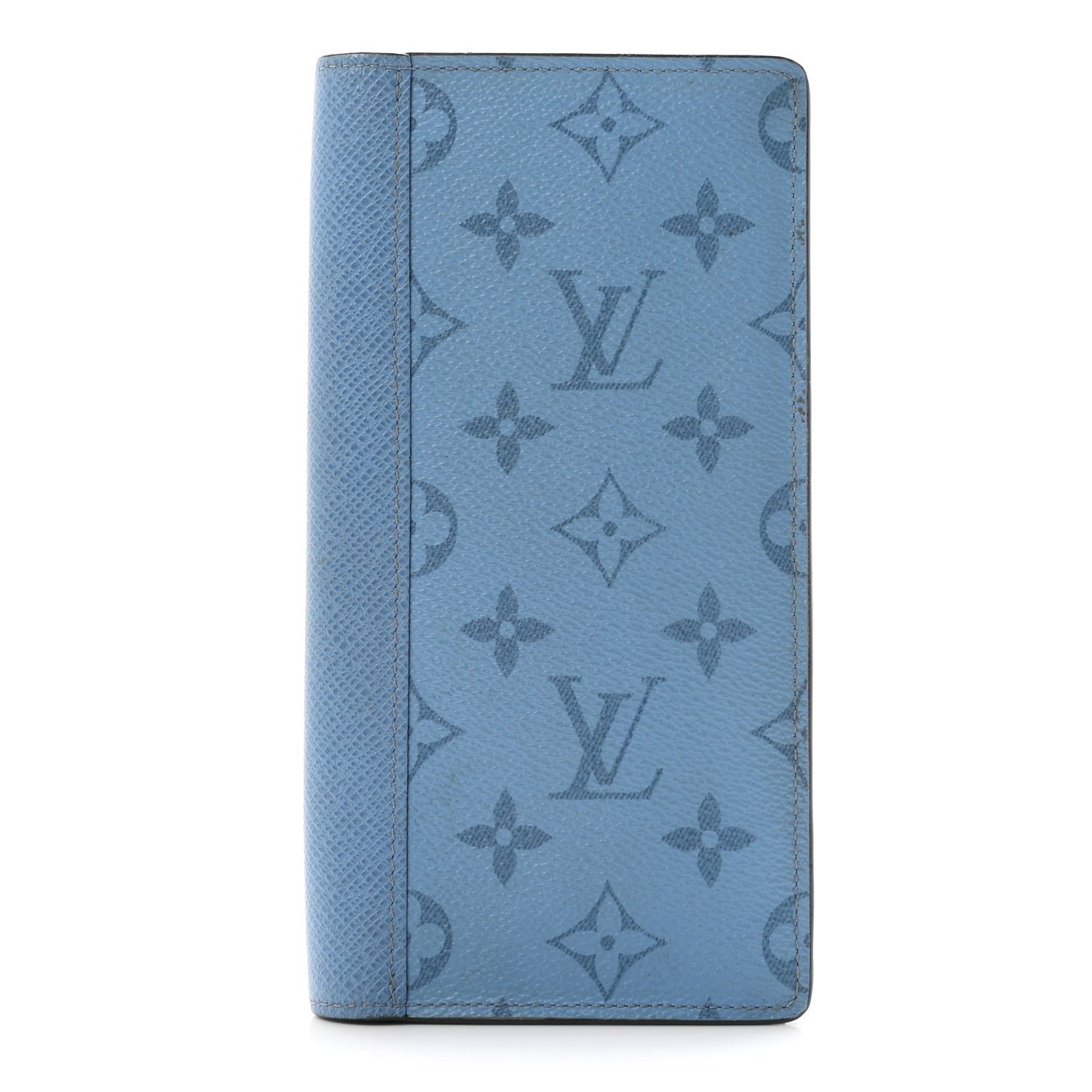Louis Vuitton Taigarama Brazza Wallet NM Denim