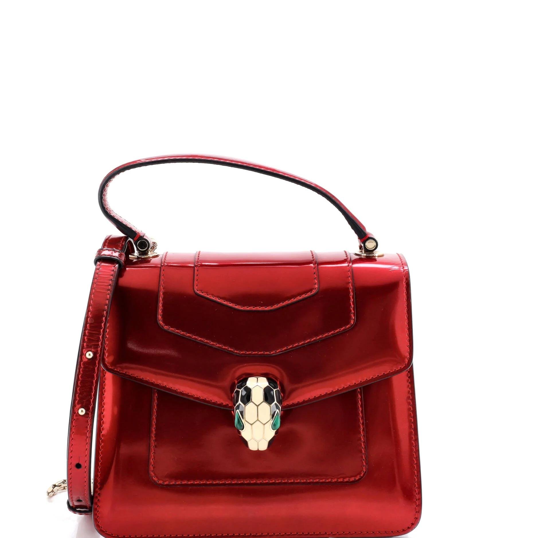 Bvlgari Patent leather handbag