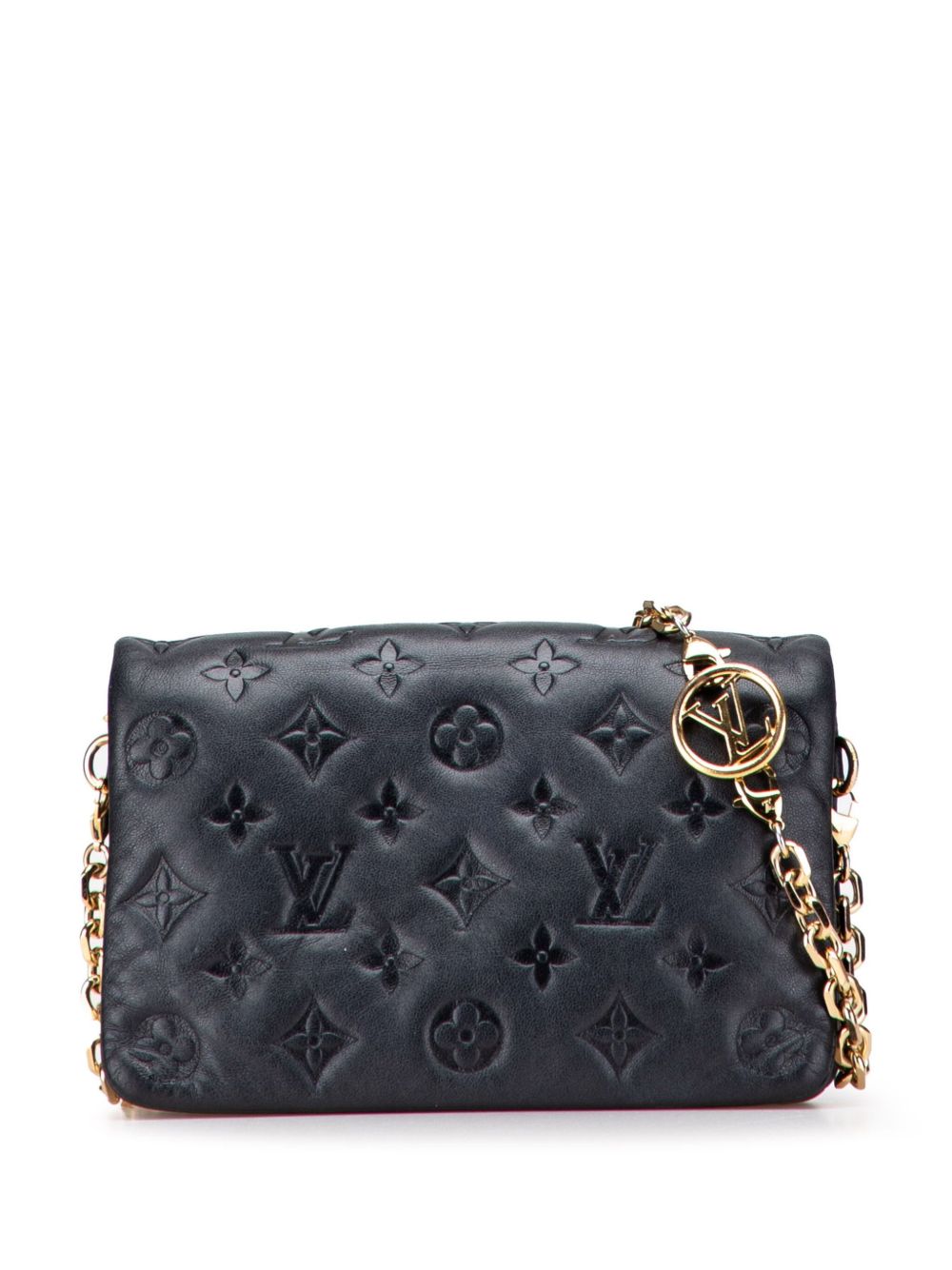 2021-2025 Monogram Embossed Pochette Coussin crossbody bag