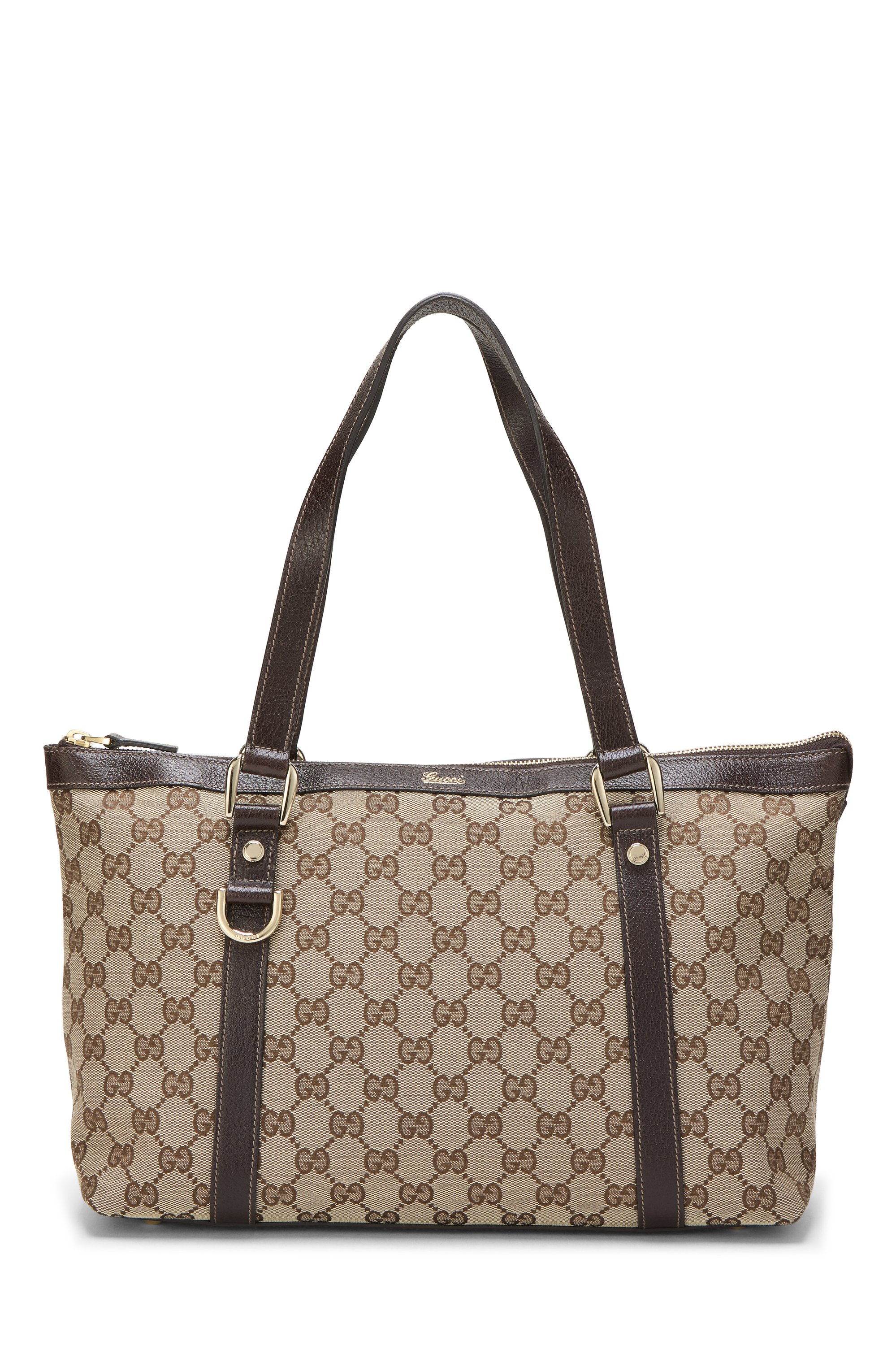 Original GG Canvas Abbey Zip Tote