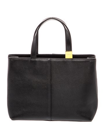 Leather Top Handle Bag