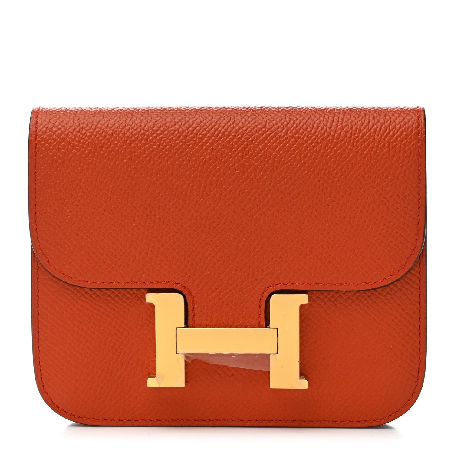 Hermes Epsom Constance Slim Wallet Orange