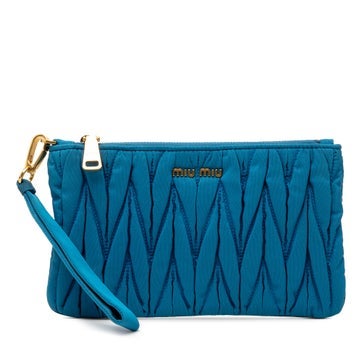 Matelasse Nylon Clutch