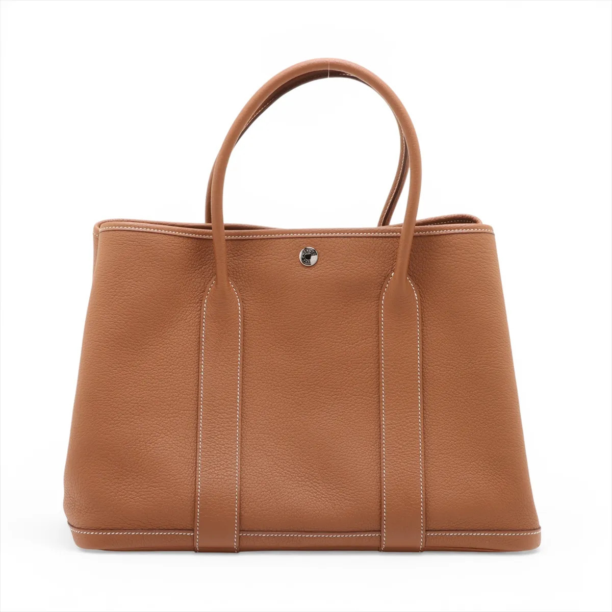 Hermès garden party 36 PM Negonda Gold Silver Metal Fittings