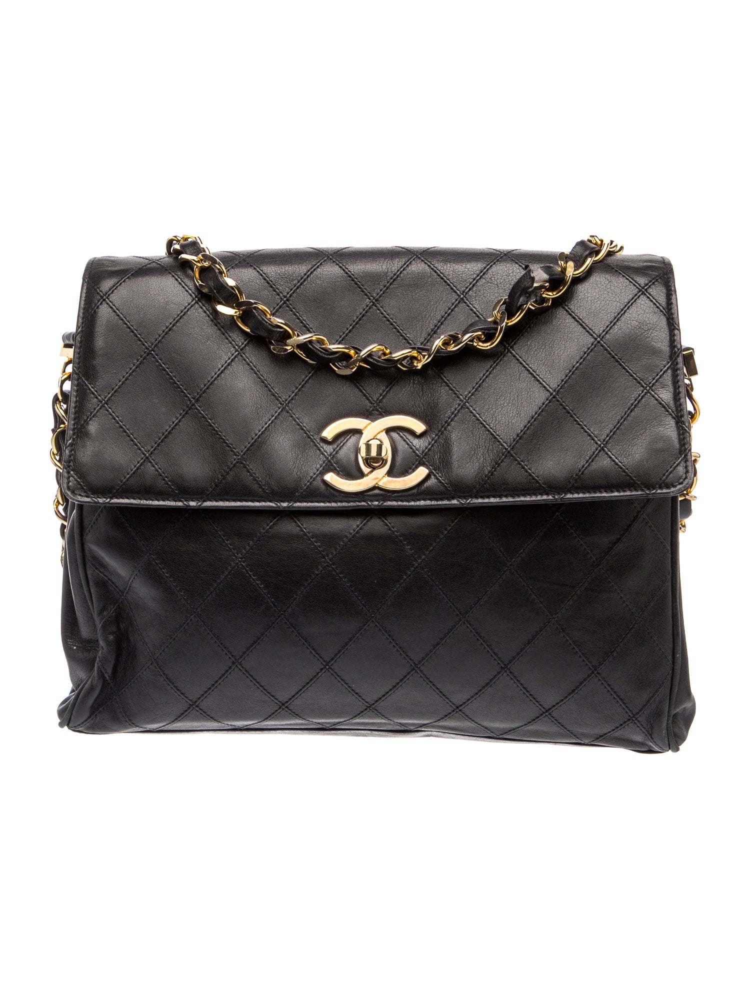 Chanel CC Quilted Flap