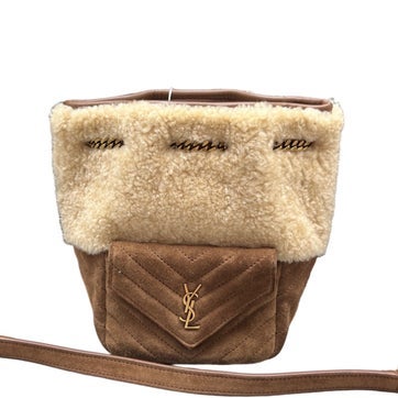 Leather Bucket Bag Medium