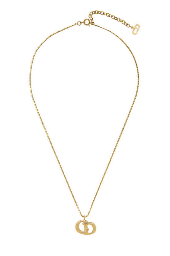 Dior Gold 'CD' Necklace