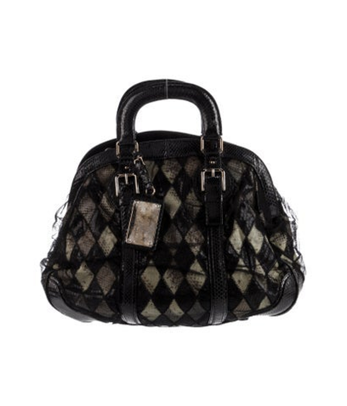 Dolce & Gabbana Gabbana Python Top Handle Bag