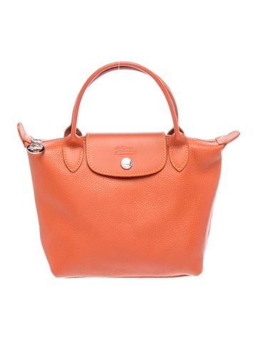 Leather Top Handle Bag