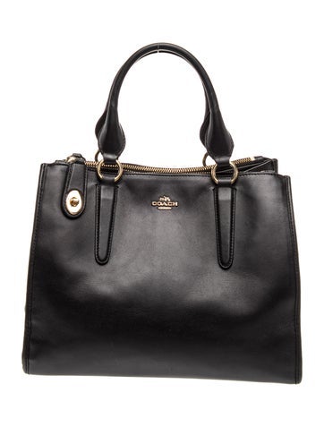 Leather Top Handle Bag