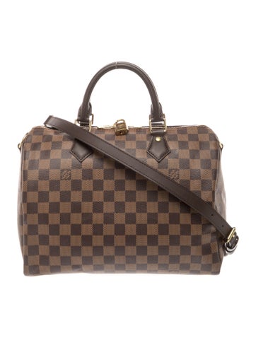 Damier Ebene Speedy Bandouliere 30