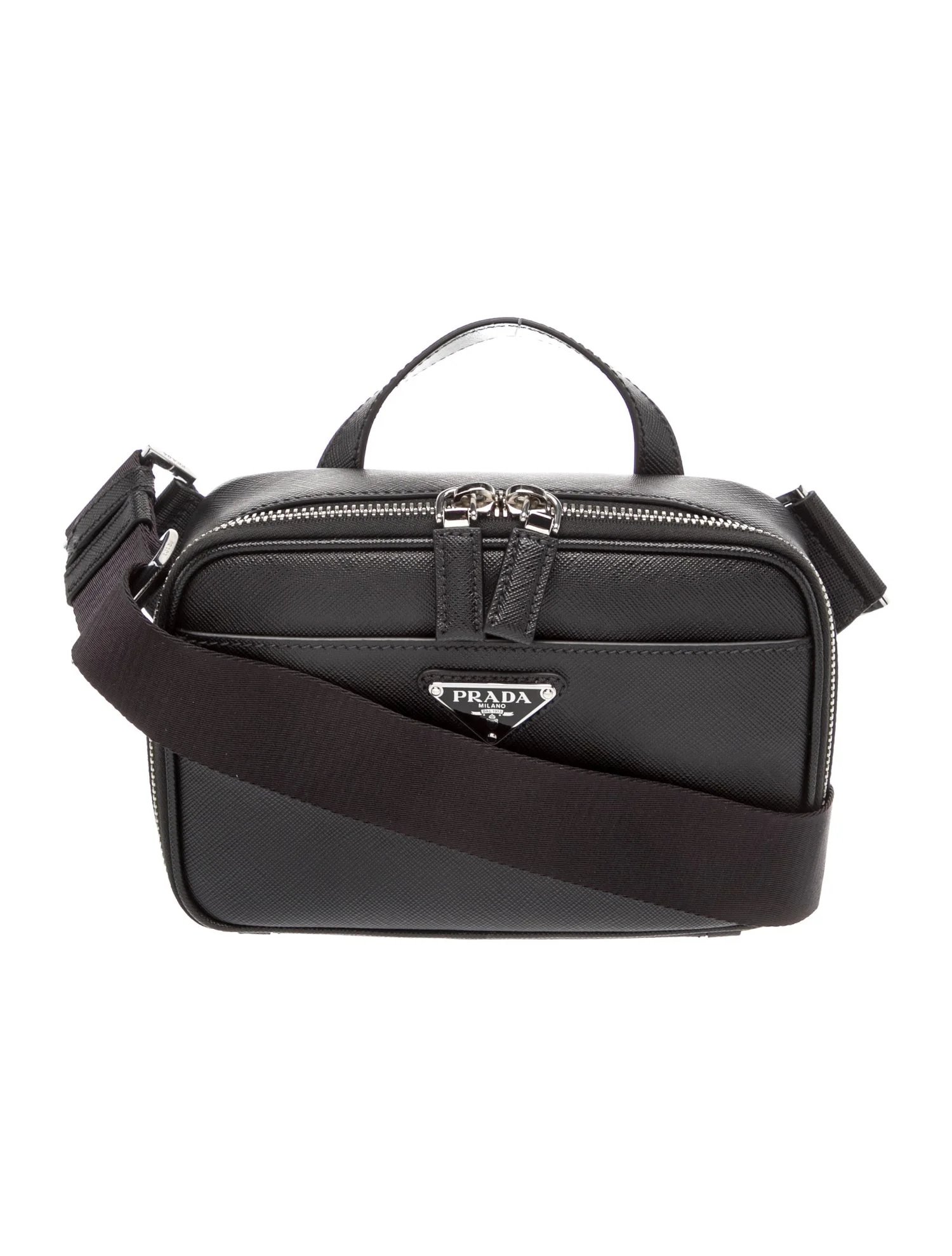 Saffiano Leather Crossbody Bag 2026