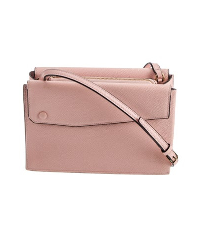 Valextra Leather Crossbody Bag
