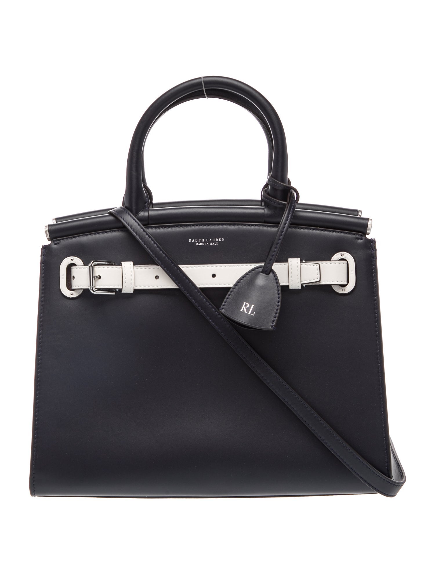 Leather Top Handle Bag