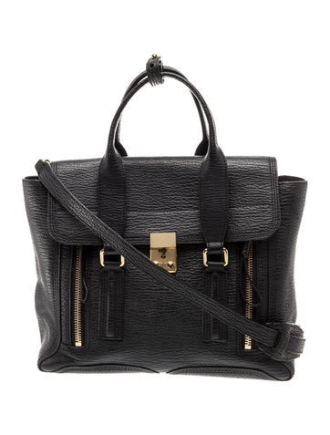 Leather Top Handle Bag