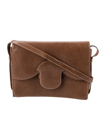 Valentino Leather Messenger Bag
