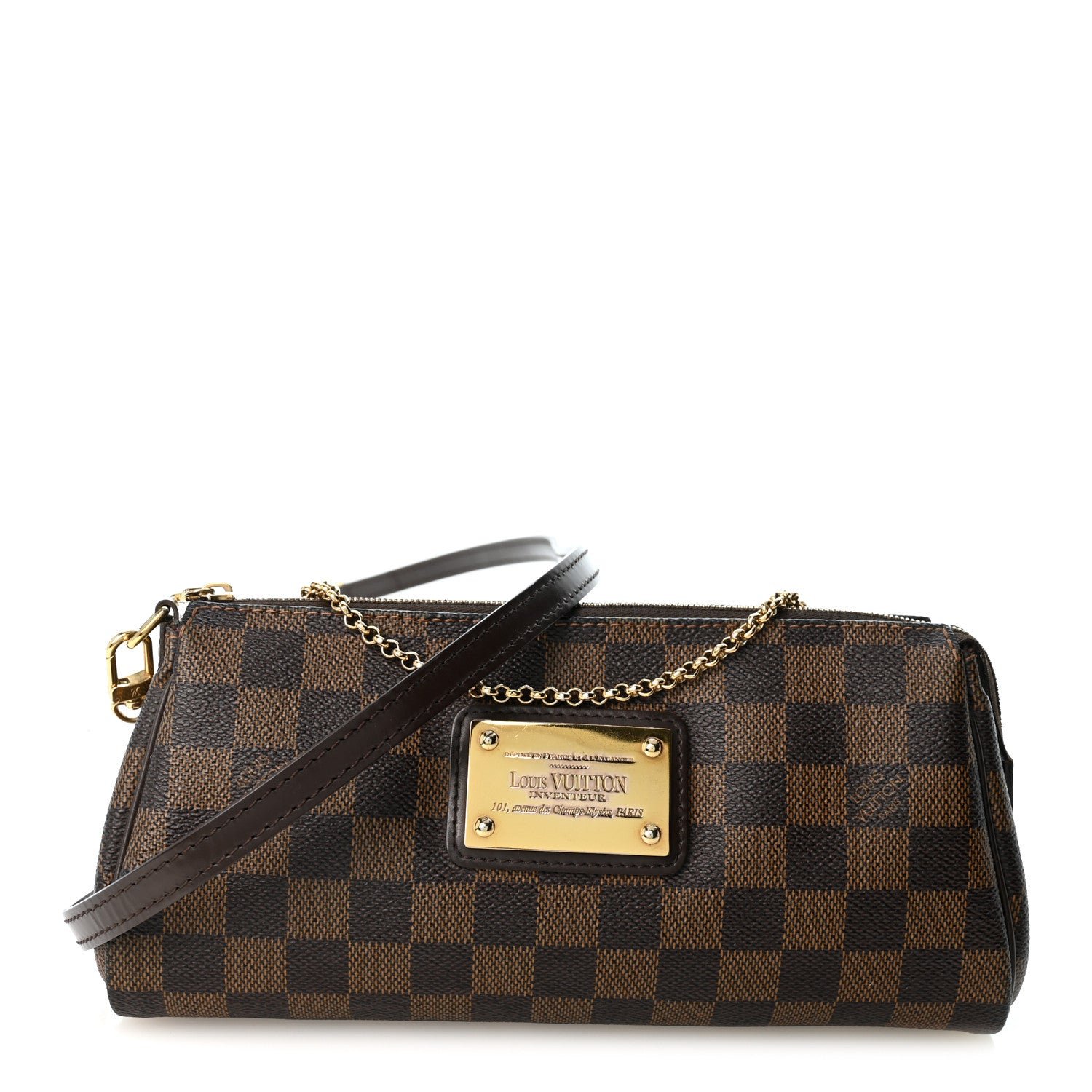 Louis Vuitton Damier Ebene Eva Clutch