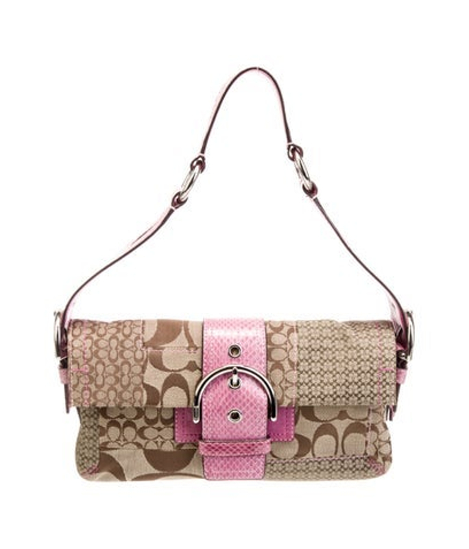 Coach Canvas Shoulder Bag