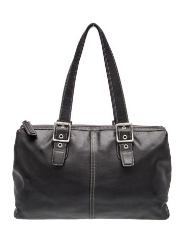 Coach Leather Shoulder Bag