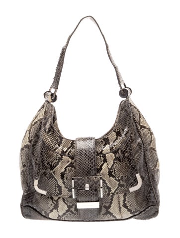 Snakeskin Shoulder Bag